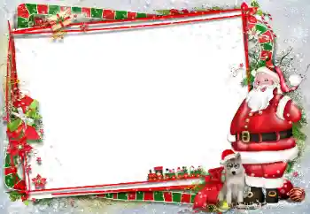 カテゴリのフォトエフェクト クリスマスカード № 205654