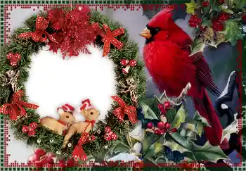 カテゴリのフォトエフェクト クリスマスカード № 3389