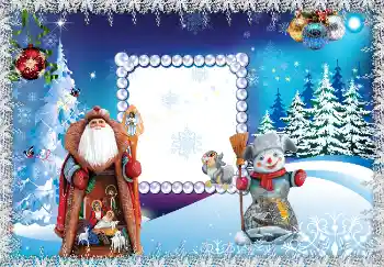 カテゴリのフォトエフェクト クリスマスカード № 3392