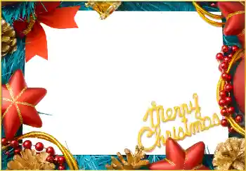 カテゴリのフォトエフェクト クリスマスカード № 3403. フレーム上の碑文: メリークリスマス
