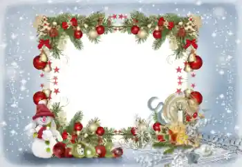 カテゴリのフォトエフェクト クリスマスカード № 64061