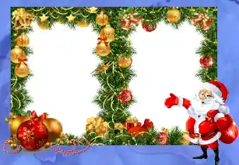 カテゴリのフォトエフェクト クリスマスカード № 73483