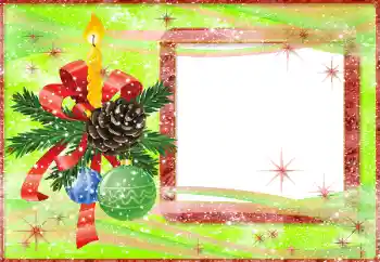 カテゴリのフォトエフェクト クリスマスカード № 85426