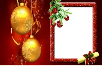 カテゴリのフォトエフェクト クリスマスカード № 87770