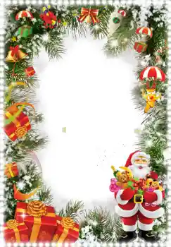 カテゴリのフォトエフェクト クリスマスカード № 87866