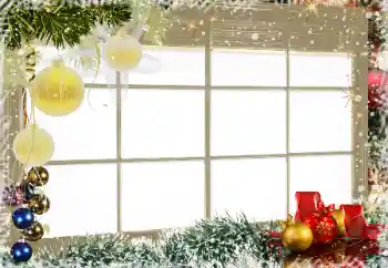 カテゴリのフォトエフェクト クリスマスカード № 87931