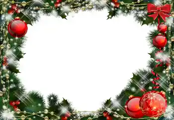 カテゴリのフォトエフェクト クリスマスカード № 88002