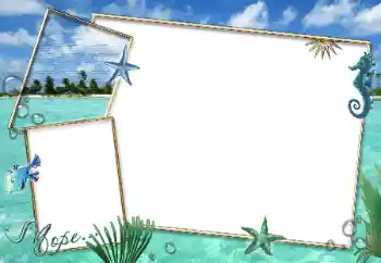 カテゴリのフォトエフェクト 夏 № 90529. フレーム上の碑文: 海で カテゴリのフォトエフェクト 夏 № 90529. フレーム上の碑文: 海で