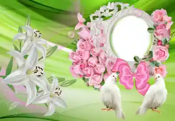 カテゴリのフォトエフェクト 結婚式のフレーム № 133101