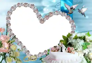 カテゴリのフォトエフェクト 結婚式のフレーム № 143760