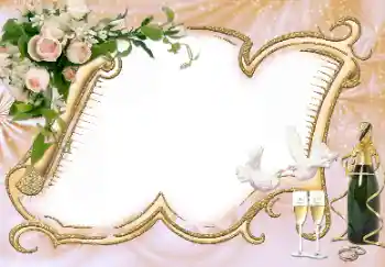 カテゴリのフォトエフェクト 結婚式のフレーム № 158245