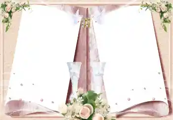 カテゴリのフォトエフェクト 結婚式のフレーム № 3285