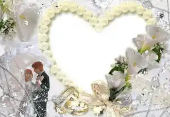 カテゴリのフォトエフェクト 結婚式のフレーム № 45847