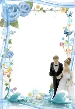 カテゴリのフォトエフェクト 結婚式のフレーム № 4921