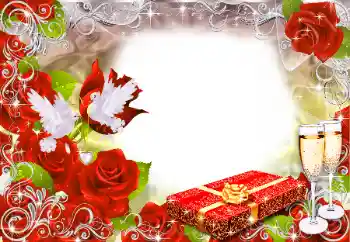カテゴリのフォトエフェクト 結婚式のフレーム № 53357