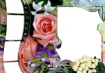 カテゴリのフォトエフェクト 結婚式のフレーム № 8658